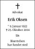 Erik Oksen